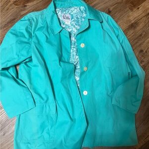 Lily Pulitzer  Women's Teal Jacket